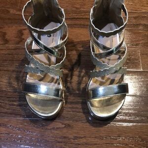 Girls wedge sandals